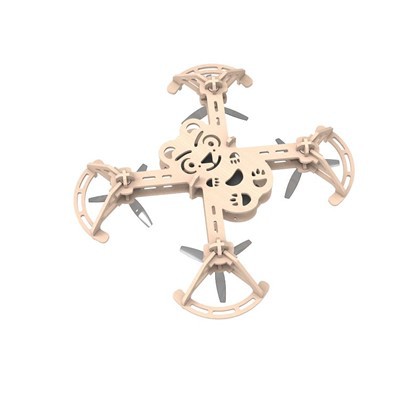 Drone de blocs de construcció